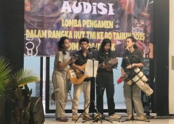 Audisi Pengamen di Kodim Depok TNI Berikan Apresiasi kepada Seniman Jalanan