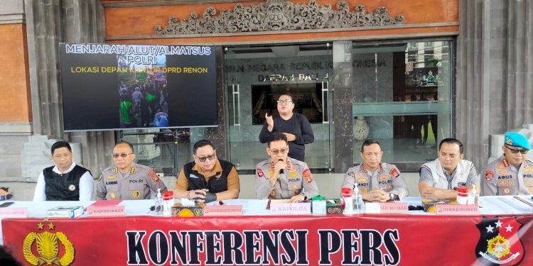 Polda Bali Tetapkan 14 Tersangka Kerusuhan Unjuk Rasa 30 Agustus 2023