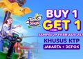 Promo Akhir Bulan Trans Studio Cibubur Untuk Pengunjung Buy 1 Get 1