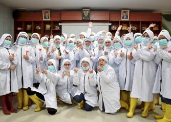 Kunjungan IKWI ke Pabrik Pengolahan Makanan di Cikande