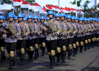 Polri Kirim Pasukan untuk Misi Perdamaian PBB, Latpragas Satgas FPU 7 MINUSCA Dimulai