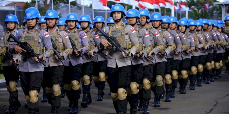 Polri Kirim Pasukan untuk Misi Perdamaian PBB, Latpragas Satgas FPU 7 MINUSCA Dimulai