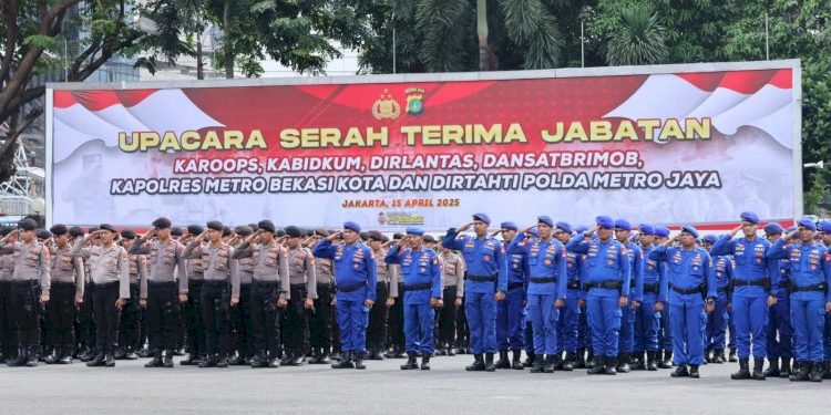 Sertijab 6 Pejabat Utama Kapolda Metro Jaya, Simak Daftarnya