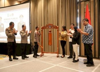 Diskusi Keterbukaan Informasi Publik Bersama Personel Polda Sulut