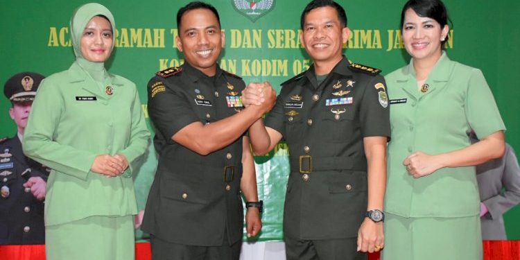 Letkol Inf Harry Ismail Dilantik Menjadi Dandim 0501 Jakarta Pusat