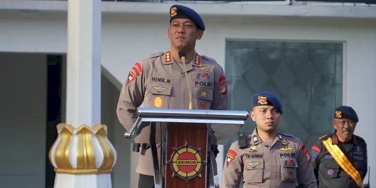Jelang May Day, Brimob Gelar Apel Kesiapan Pengamanan di Polda Metro Jaya