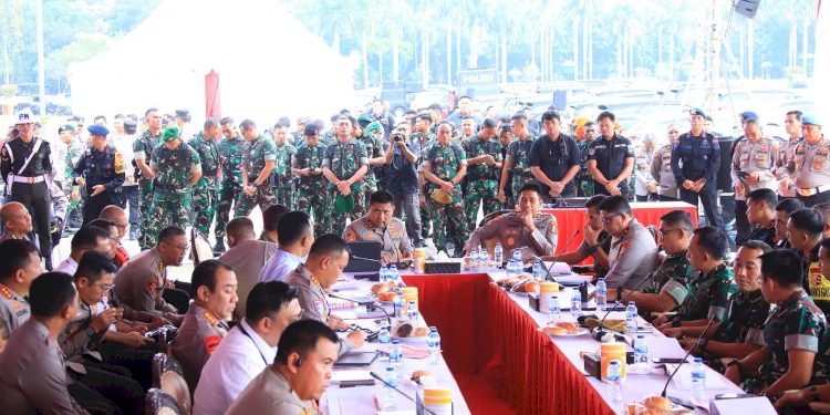Kapolda dan Wakapolda Metro Jaya Tinjau Kesiapan Pengamanan May Day 2025 di Monumen Nasional