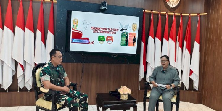 Podcast Interaktif Rekrutmen TNI AD Bebas Biaya dan Tanpa Calo di Depok