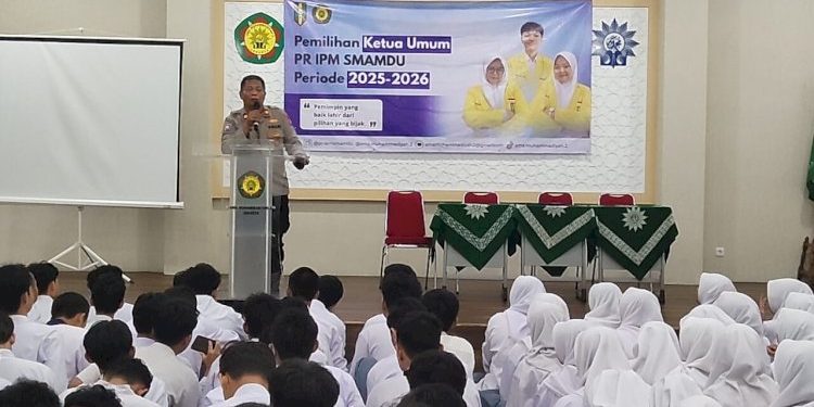 Polres Metro Jakarta Pusat Berikan Penguatan Jatidiri Bangsa kepada Siswa Muhammadiyah Kemayoran