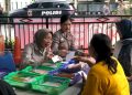 Bakti Kesehatan Polres Metro Bekasi Kota di Polsubsektor Pekayon Layani 60 Warga