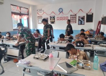 Pasis Dikreg LXVI Seskoad Laksanakan KKL di Koramil 07 Limo Depok