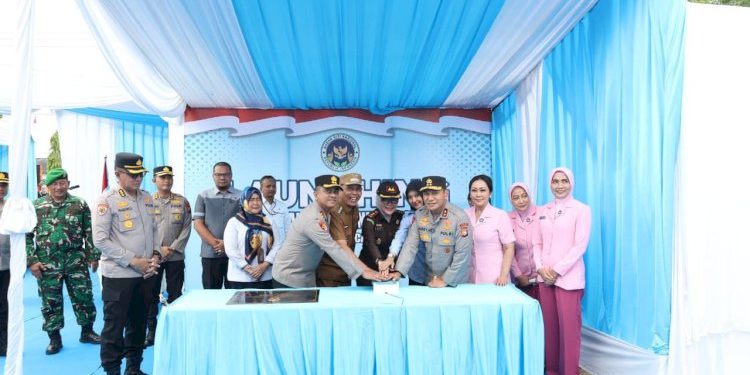 Dukung Program MBG, Kapolda Riau Resmikan SPPG di Indragiri Hilir