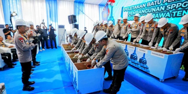 Kapolri Resmikan 32 SPPG dan Groundbreaking 27 SPPG Polri di Jawa Tengah Dukung Program MBG