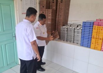 Tinjau Dapur dan Bahan Makanan Kalapas Pangkalan Bun Pastikan Kesiapan Layanan Bagi WBP