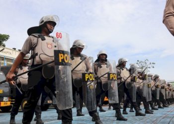 Cek Latihan Dalmas Kapolres Metro Bekasi Tegaskan Kesiapan Hadapi Dinamika Kamtibmas