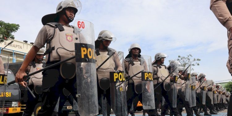 Cek Latihan Dalmas Kapolres Metro Bekasi Tegaskan Kesiapan Hadapi Dinamika Kamtibmas