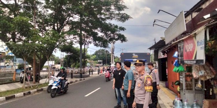 Patroli Cipta Kondisi Polres Metro Depok Antisipasi Gangguan Kamtibmas dan Kejahatan Jalanan