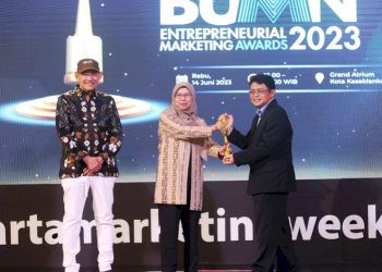 PLN Menang Penghargaan di Ajang BUMN Entrepreneurial Marketing Awards 2023