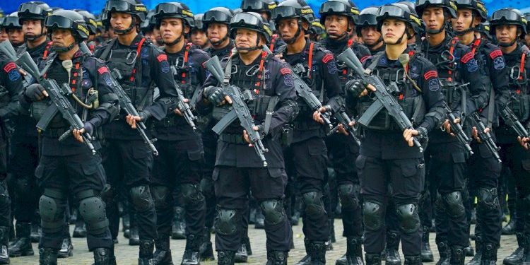 Jelang Hari Raya Idul Fitri 1446 H, Danpas Korbrimob Polri Cek Kesiapan Pasukan