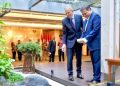 Pertemuan Airlangga dengan Mantan PM Inggris Tony Blair