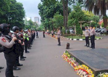 Patroli Sore Besar Polda Metro Jaya Wujudkan Program Jaga Jakarta