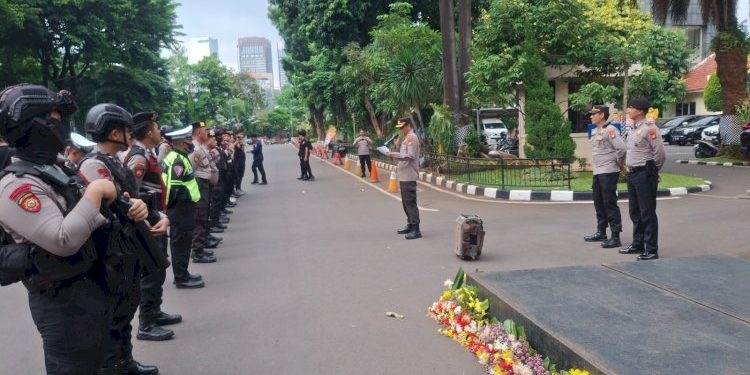 Patroli Sore Besar Polda Metro Jaya Wujudkan Program Jaga Jakarta