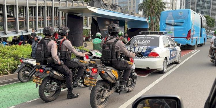 Patroli Besar Polda Metro Jaya Ajak Masyarakat Ciptakan Jakarta Aman dan Kondusif
