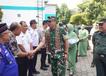 Kunjungan Kerja Dandim di Koramil Cimanggis