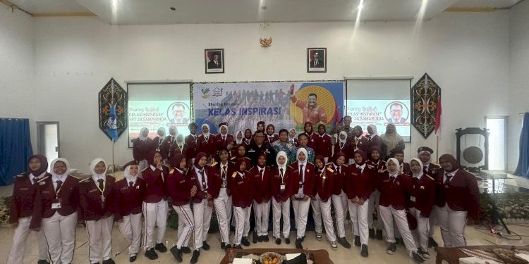 Kelas Inspirasi di SRT 24 Samarinda diisi oleh SKK Migas