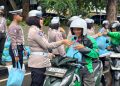 Polda Metro Jaya Dukung Ojol dan PHL Melalui Program Jum’at Peduli