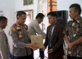 Rayakan Natal 2025 Bersama Pengungsi Korban Bencana di GOR Pandan oleh Polres Tapteng