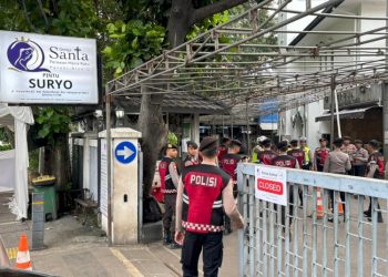 Patroli Sore Polda Metro Jaya Ciptakan Rasa Aman untuk Umat Natal di Jakarta