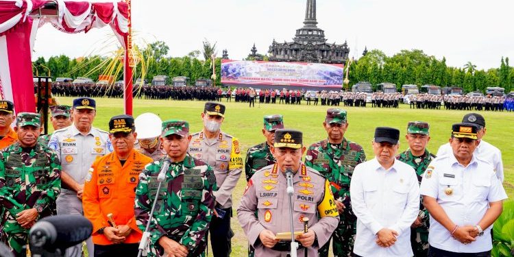 Pengamanan Natal dan Tahun Baru, Kapolri dan Panglima TNI Pimpin Operasi 2024