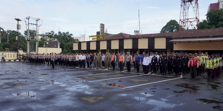 Apel gelar personel Polres Metro Depok dan Kodim 0508/Depok