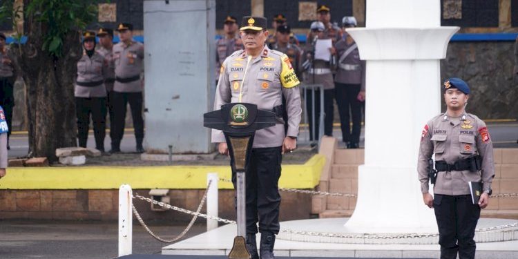 Pimpinan Apel Pemeriksaan Senpi Oleh Wakapolda Metro Jaya Cegah Penyalahgunaan
