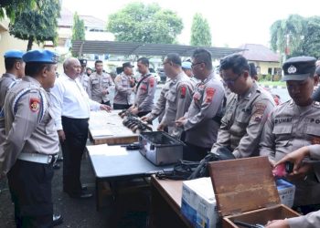 Antisipasi Penyalahgunaan Senjata Api, Pemeriksaan Senjata di Polres Pekalongan