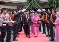 Kapolres Pekalongan Lepas Enam Anggota yang Purna Tugas