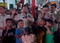 Pengungsi Merayakan Tahun Baru di Posko Batu Hula dengan Harapan Terus Mendapat Bantuan