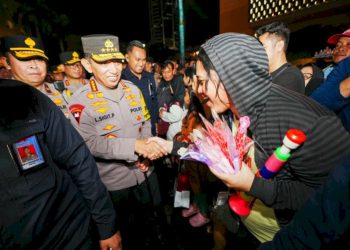 Kapolri Cek Pengamanan Tahun Baru dan Sapa Masyarakat di HI