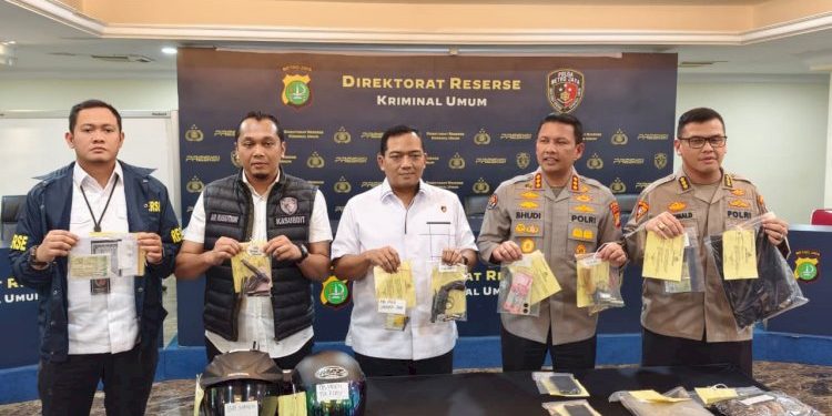 Aksi Pencurian Motor dengan Penembakan di Jakarta Diungkap oleh Polisi