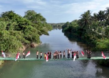 Jembatan Gantung Cipalebuh Garut, Akses Baru ke Sekolah, Sawah, dan Tempat Ibadah