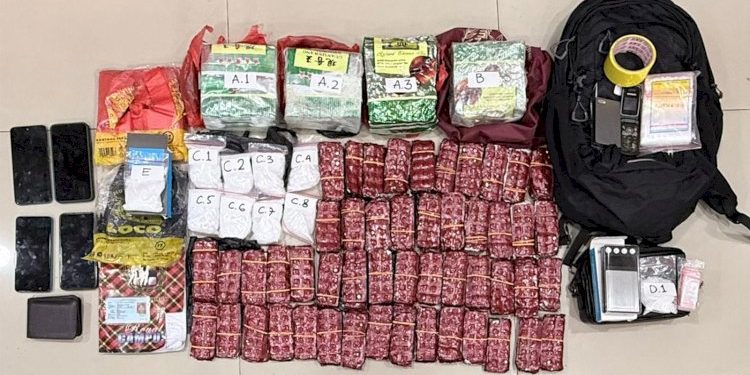 Polda Metro Ungkap Peredaran Gelap 27 Kg Sabu dan 5.000 Butir Happy Five dengan Nilai 42 Miliar