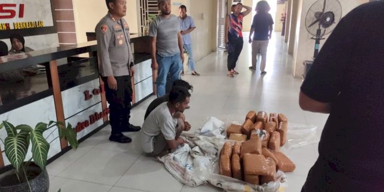 Polres Aceh Tenggara Gagalkan Peredaran 50,7 Kg Ganja di Tengah Pemulihan Pasca Banjir